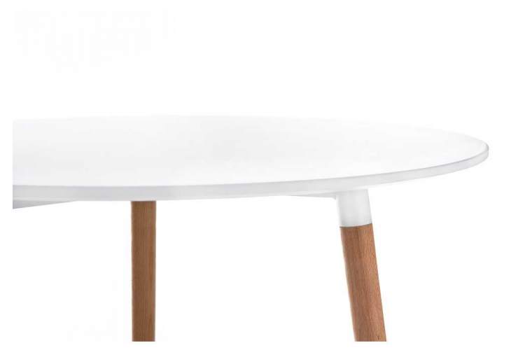 Стол деревянный Lorini 90 white / wood-1