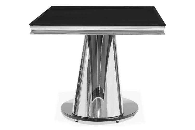 Стол стеклянный Kolonel черный-2