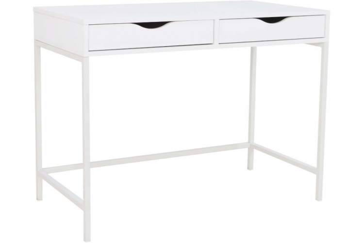 Компьютерный стол Дейл белый шелк