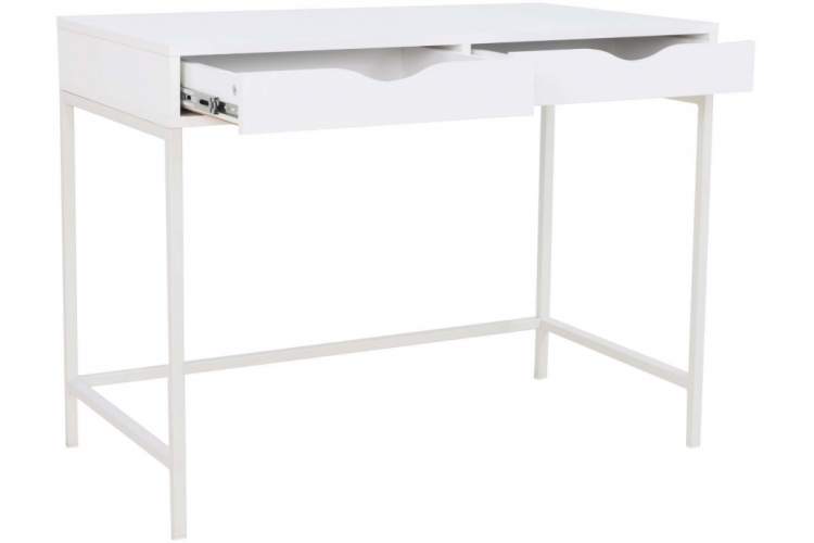 Компьютерный стол Дейл белый шелк-6