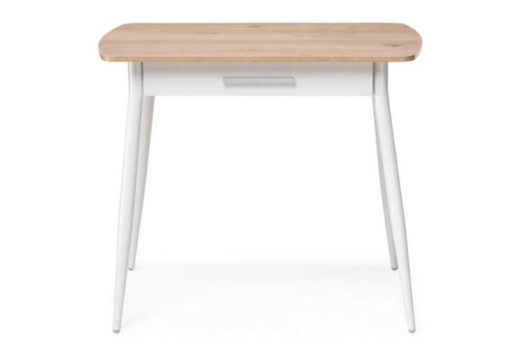 Стол деревянный Ревари эврика / белый-1