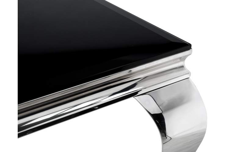 Стол стеклянный Sondal 160 см черный-2