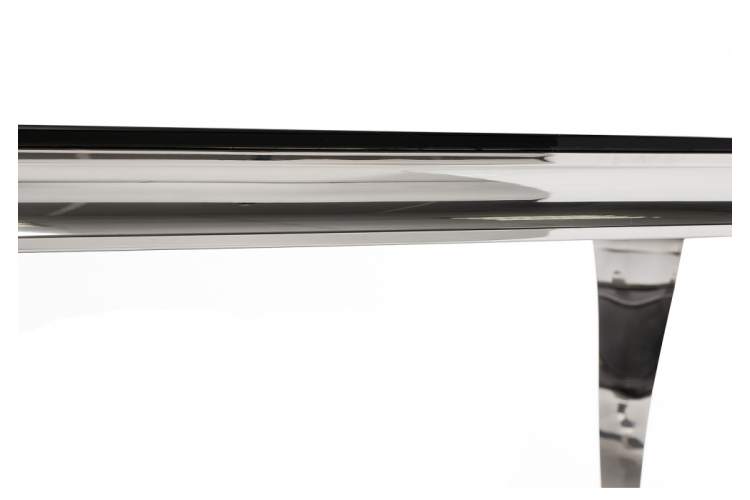 Стол стеклянный Sondal 160 см черный-4