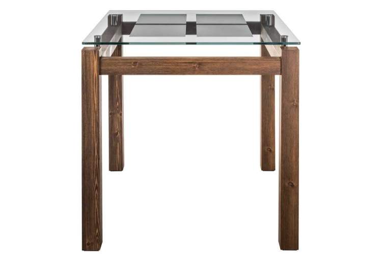 Стол стеклянный Бран орех кантри-2