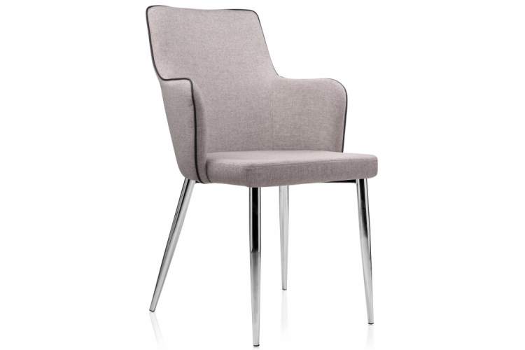 Стул на металлокаркасе Benza beige fabric