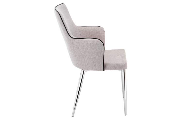 Стул на металлокаркасе Benza beige fabric-1