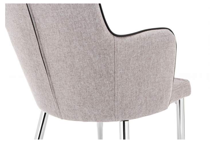 Стул на металлокаркасе Benza beige fabric-6