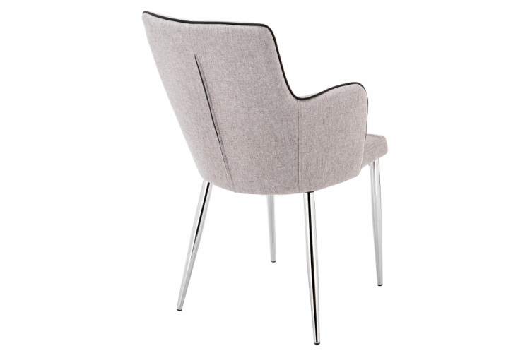 Стул на металлокаркасе Benza beige fabric-9