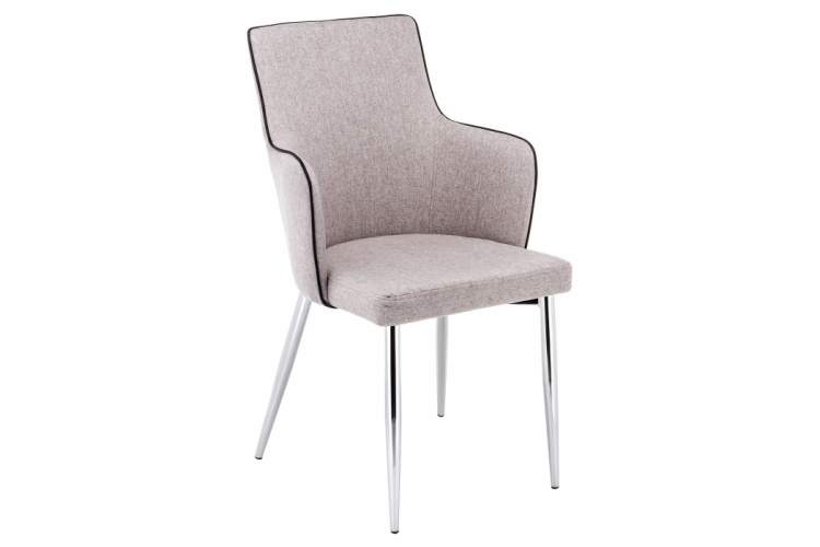 Стул на металлокаркасе Benza beige fabric-10