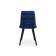 Стул на металлокаркасе Чилли синий / черный
