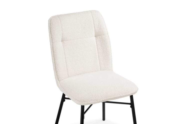 Стул на металлокаркасе Denis beige / black-5