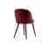 Gabi 1 wine red / black Стул на металлокаркасе