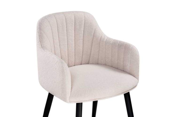 Стул на металлокаркасе Халли lamb 19 / черный-4