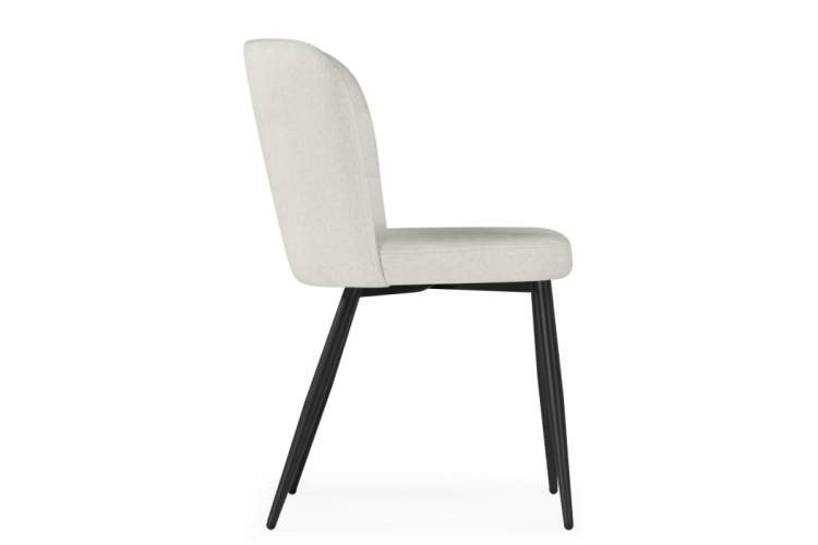 Стул на металлокаркасе Kilian light beige / black-3