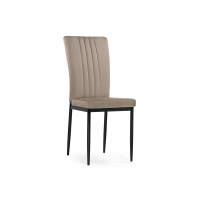 Стул на металлокаркасе Rek cappuccino / black Стул на металлокаркасе Rek cappuccino / black