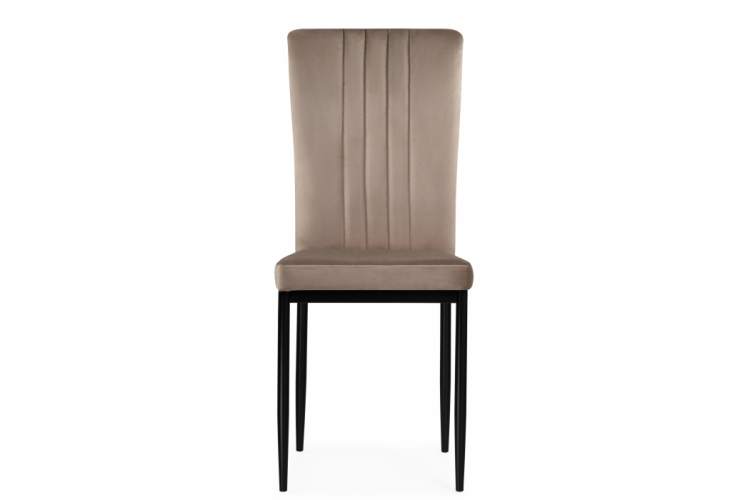 Стул на металлокаркасе Rek cappuccino / black-2