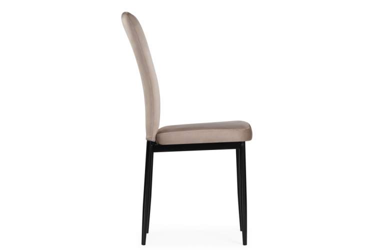 Стул на металлокаркасе Rek cappuccino / black-3