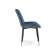 Стул на металлокаркасе Seda 1 blue / black / gold
