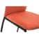 Стул на металлокаркасе Tod red / black