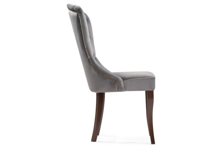 Стул деревянный Милано 1 серый / орех-3