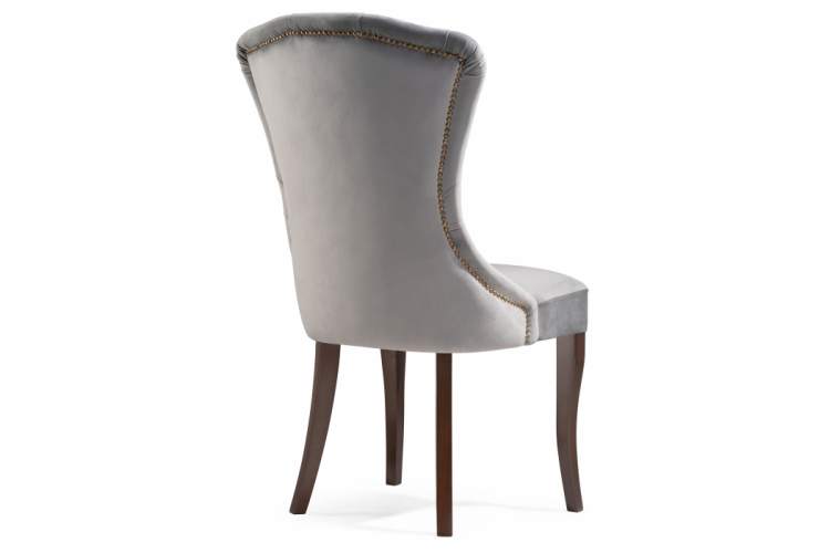 Стул деревянный Милано 1 серый / орех-4