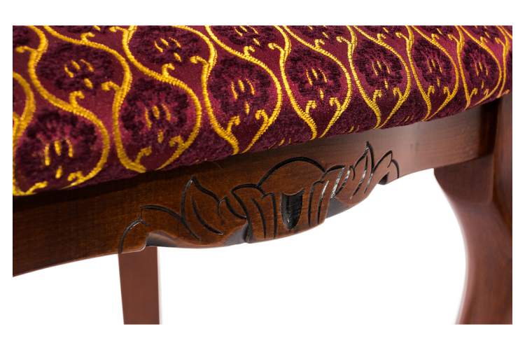 Стул деревянный Adriano 2 вишня с патиной-13