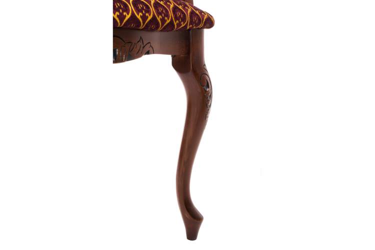 Стул деревянный Adriano 2 вишня с патиной-14