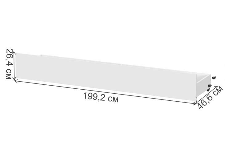 Кровать Валенсия белый текстурный-1