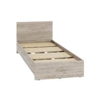 Кровать Адайн КР-080 80х200 дуб крафт серый / дуб крафт серый