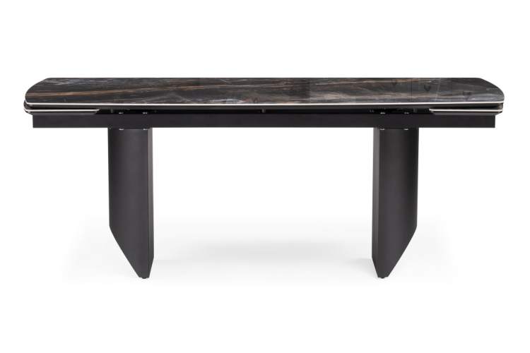 Керамический стол Маре 200(260)х100х77 neodom titanium lawa nero / черный-2