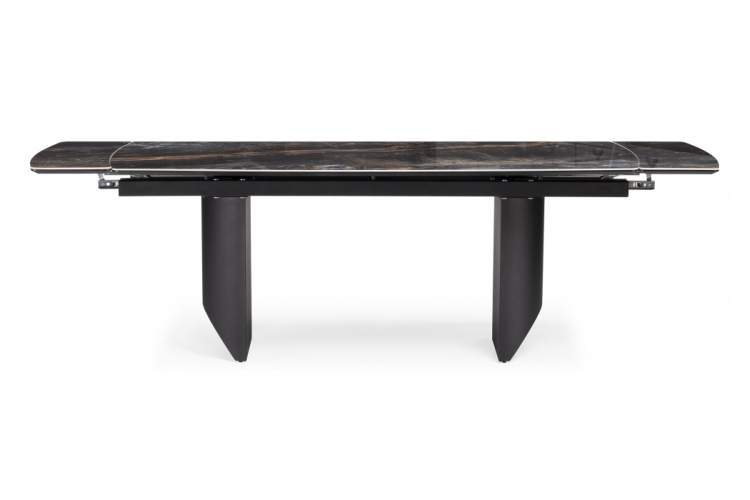 Керамический стол Маре 200(260)х100х77 neodom titanium lawa nero / черный-3