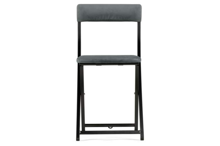 Стул на металлокаркасе Elevis темно-серый / черный-2