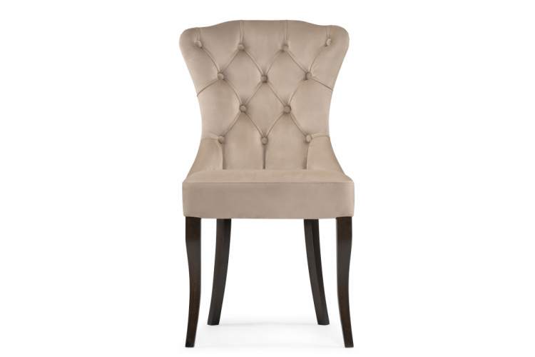 Стул деревянный Милано 1 бежевый / орех-3