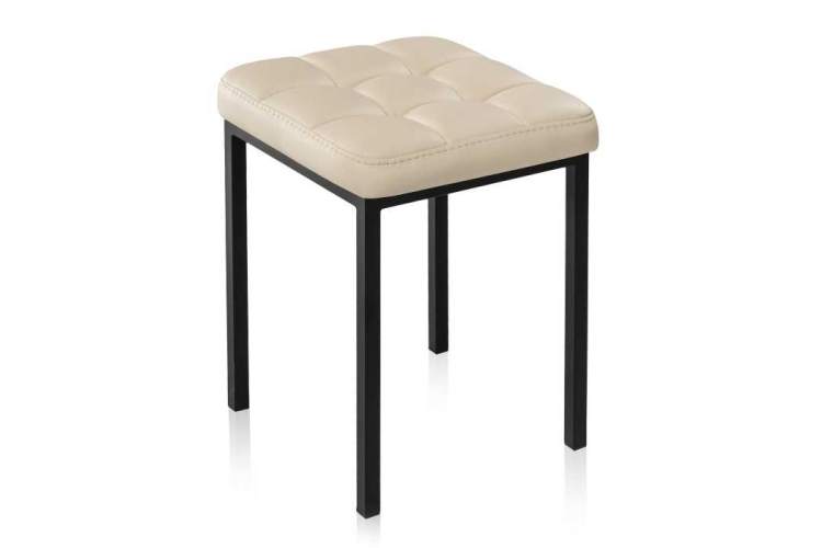 Табурет Байя кожзам d1 / черный матовый-1