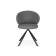 Стул на металлокаркасе Solomon крутящийся gray / black