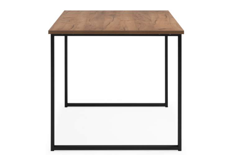 Стол деревянный Лиман 117 х 77 дуб крафт золотой / черный матовый-8