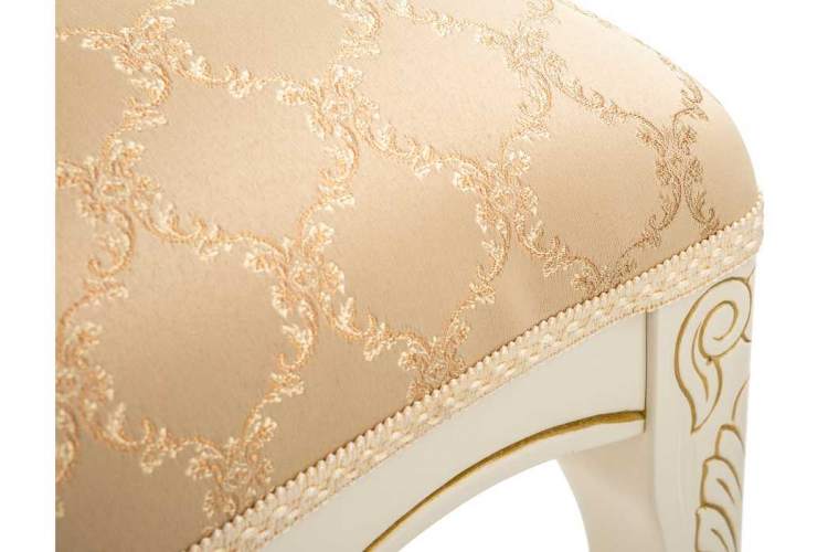 Стул деревянный Лауро патина золото / бежевый-4