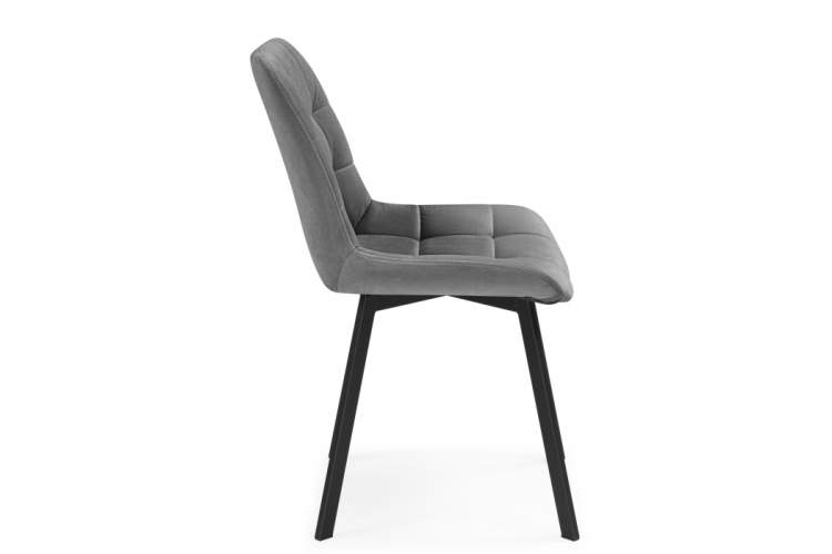 Стул на металлокаркасе Челси 360 светло-серый (ZD 960) / черный-3