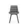 Стул на металлокаркасе Челси 360 светло-серый (ZD 960) / черный