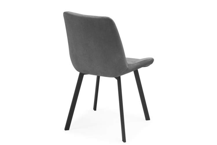 Стул на металлокаркасе Челси 360 светло-серый (ZD 960) / черный-5