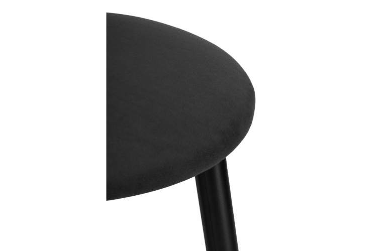 Барный стул Гангток крутящийся черный / черный матовый-6