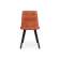 Стул на металлокаркасе Чилли терракотовый / черный