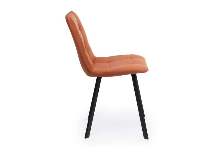Стул на металлокаркасе Чилли терракотовый / черный-4