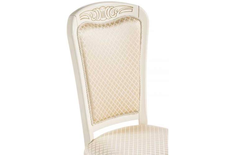 Стул деревянный Клето патина золото / ромб-4