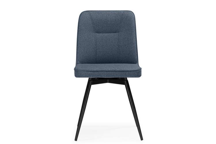 Стул на металлокаркасе Texas 3 поворотный синий / черный-5