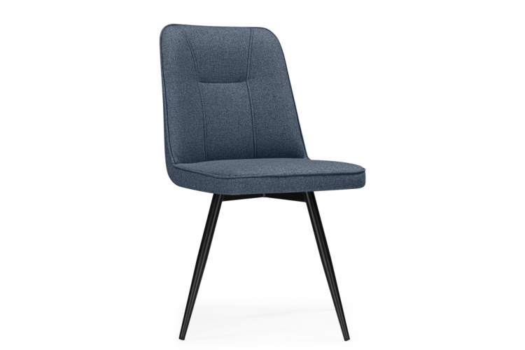 Стул на металлокаркасе Texas 3 поворотный синий / черный-7