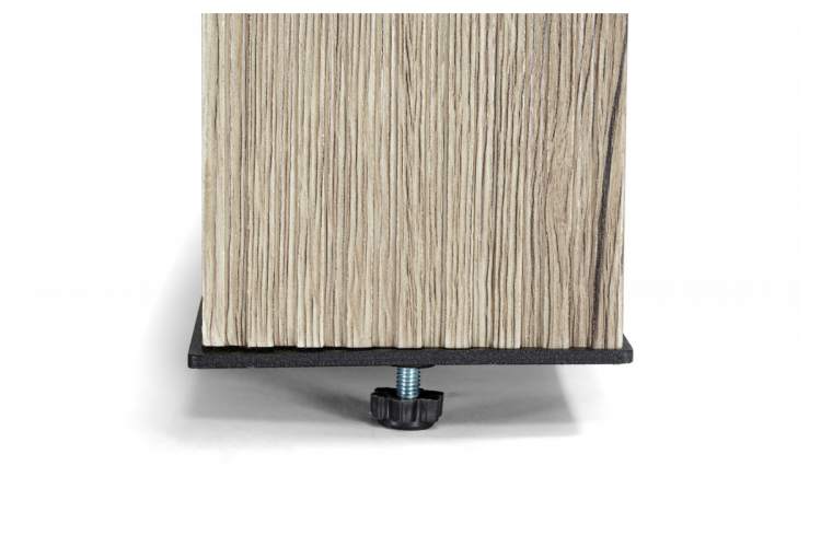 Керамический стол Бернардо 180x90 черный мрамор / дуб монтана-14