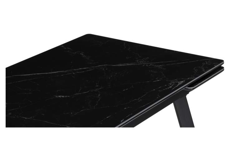 Керамический стол Норман 120(180)х80 shakespeare black / черный-12