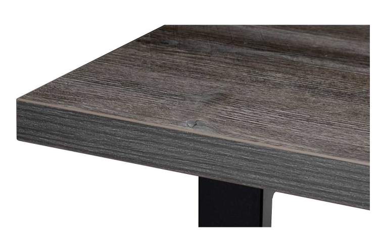 Стол деревянный Эльпатия 110 дуб рошелье / черный матовый-4