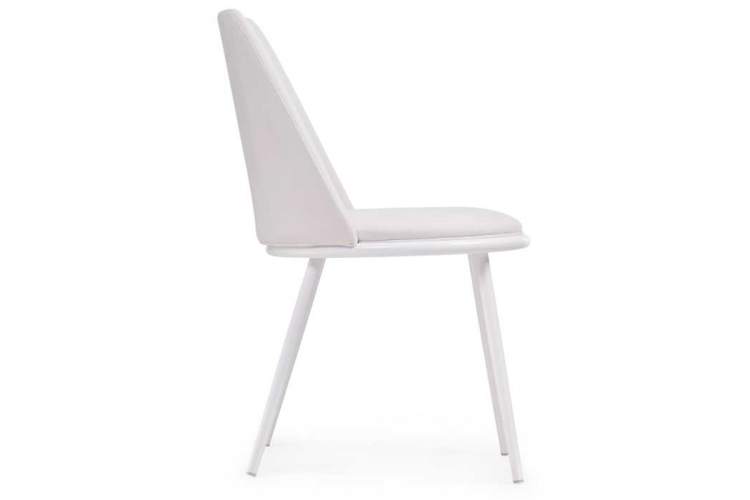 Стул на металлокаркасе Алдис катания вайт / белый матовый-2